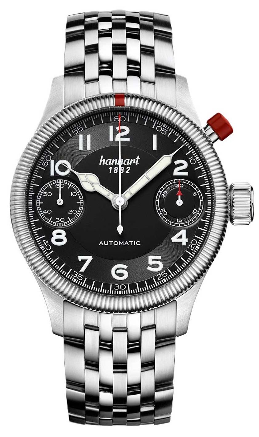 Hanhart 733.210-6428 PIONEER MonoScope Automatic Chronograph Watch