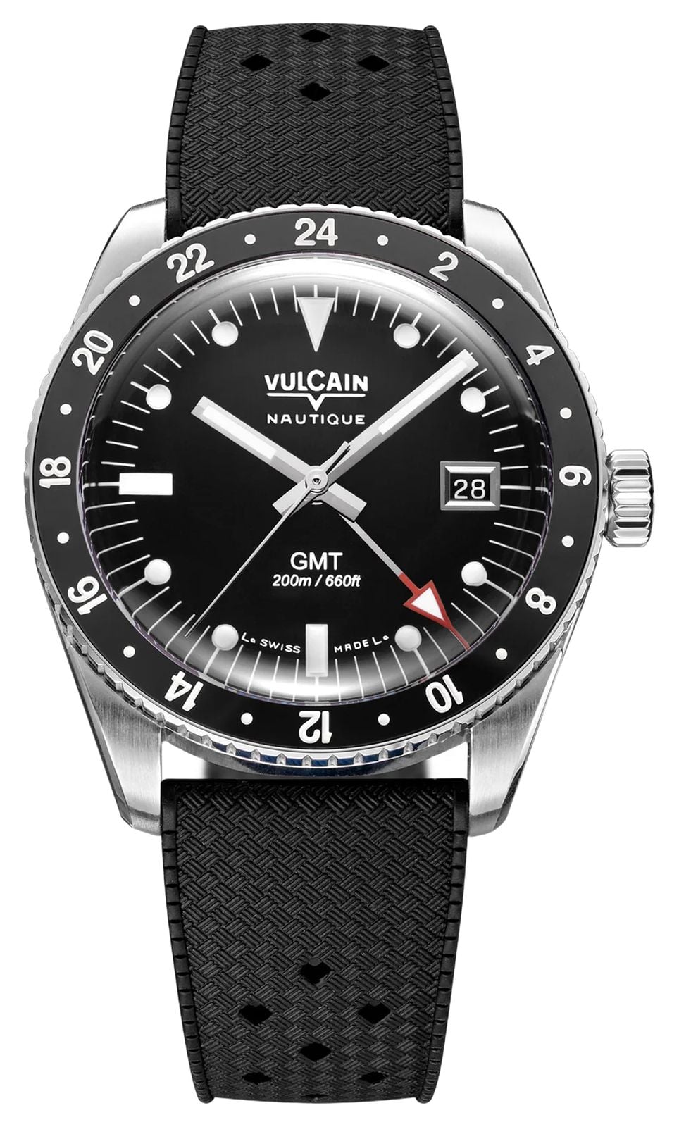 Vulcain 680174B07.BAR200 Skindiver GMT Automatic (38.3mm) Watch