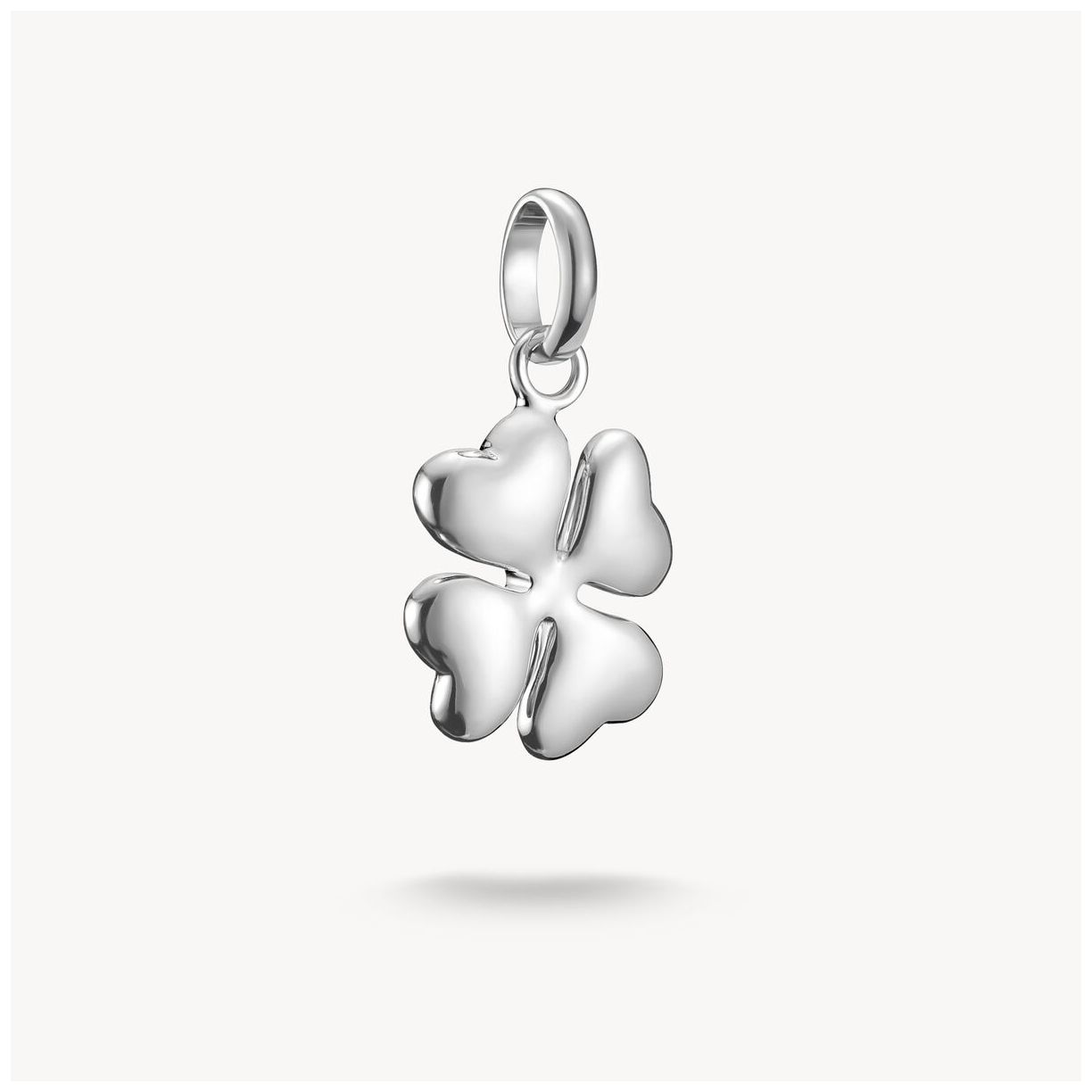 Thomas Sabo CC1236-001-21 3D Silver Lucky Clover Charm Jewellery