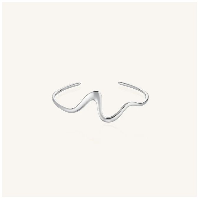 Rosefield Jewellery JBWBS-J1325 Ladies Wave Silver Stainless