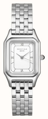 Rosefield Ivy (21mm) Matte White Dial / Stainless Steel Bracelet OCWSSS-OC02
