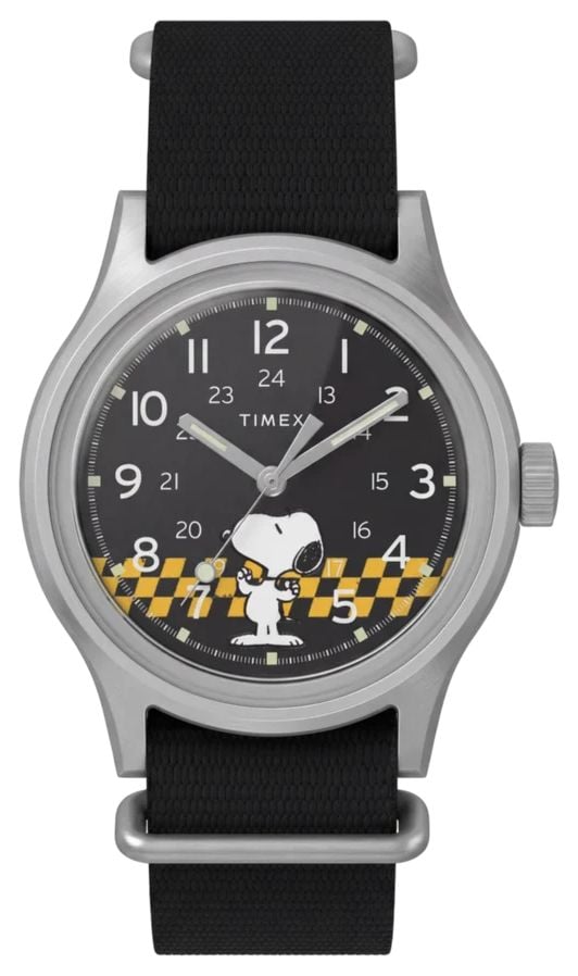 Timex TW2Y85400 PEANUTS MK1 36mm Fabric Strap Watch