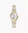 Fossil Everett 27 mm Three-Hand Two-Tone Stainless Steel Fossil Watch ES5494