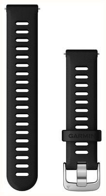 Garmin Quick Release Band (18mm) Black, Silver Hardware 010-11251-3E