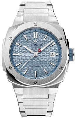 Alpina Alpiner Extreme Automatic (39mm) Ice-Blue Textured Dial / Stainless Steel Bracelet AL-525LB3AE6B