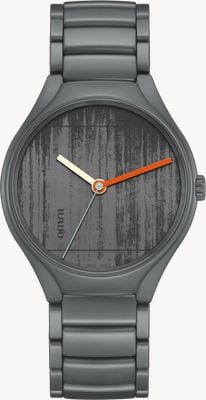 RADO True Round x Les Couleurs Le Corbusier Automatic (40mm) Grey Dial / High-Tech Ceramic Bracelet R27048162