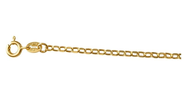 James Moore & Co HOBD-175-9Y-18 Semi Hollow Diamond-Cut Oval Jewellery
