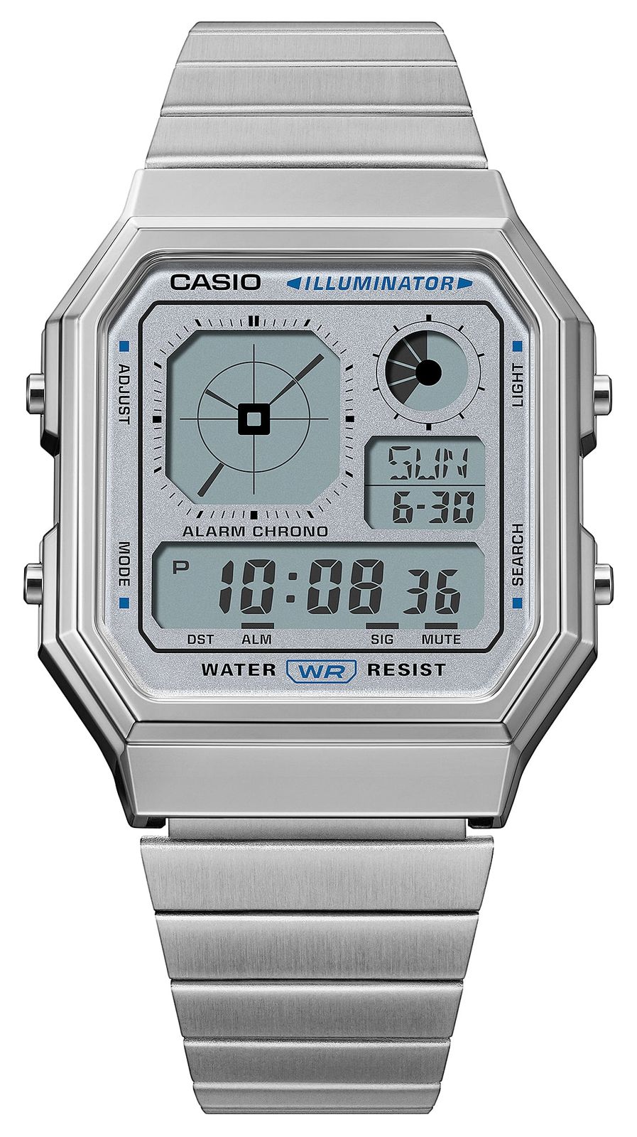 Casio A130WE-7AEF Vintage Illuminator (33.9Mm) Digital Watch - 2