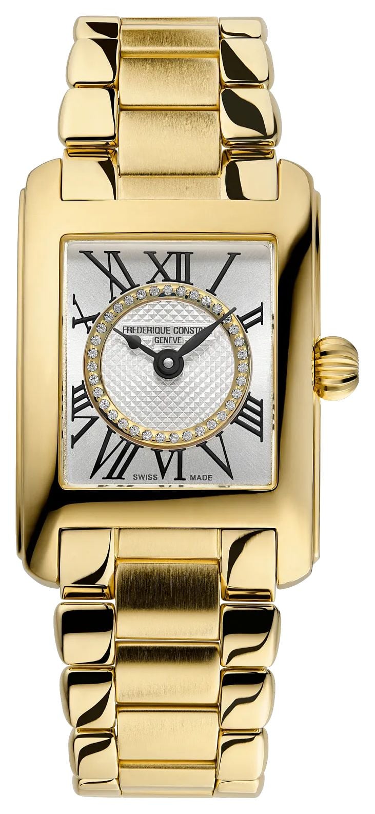 Frederique Constant FC-200MCDC35B Classics CarrÃ©e Diamond Watch