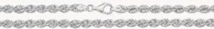 Treasure House Silver Rope Chain 22" G1181/22