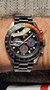 Customer picture of Seiko Prospex Speedtimer ‘Go Large’ Solar Chronograph SSC915P1