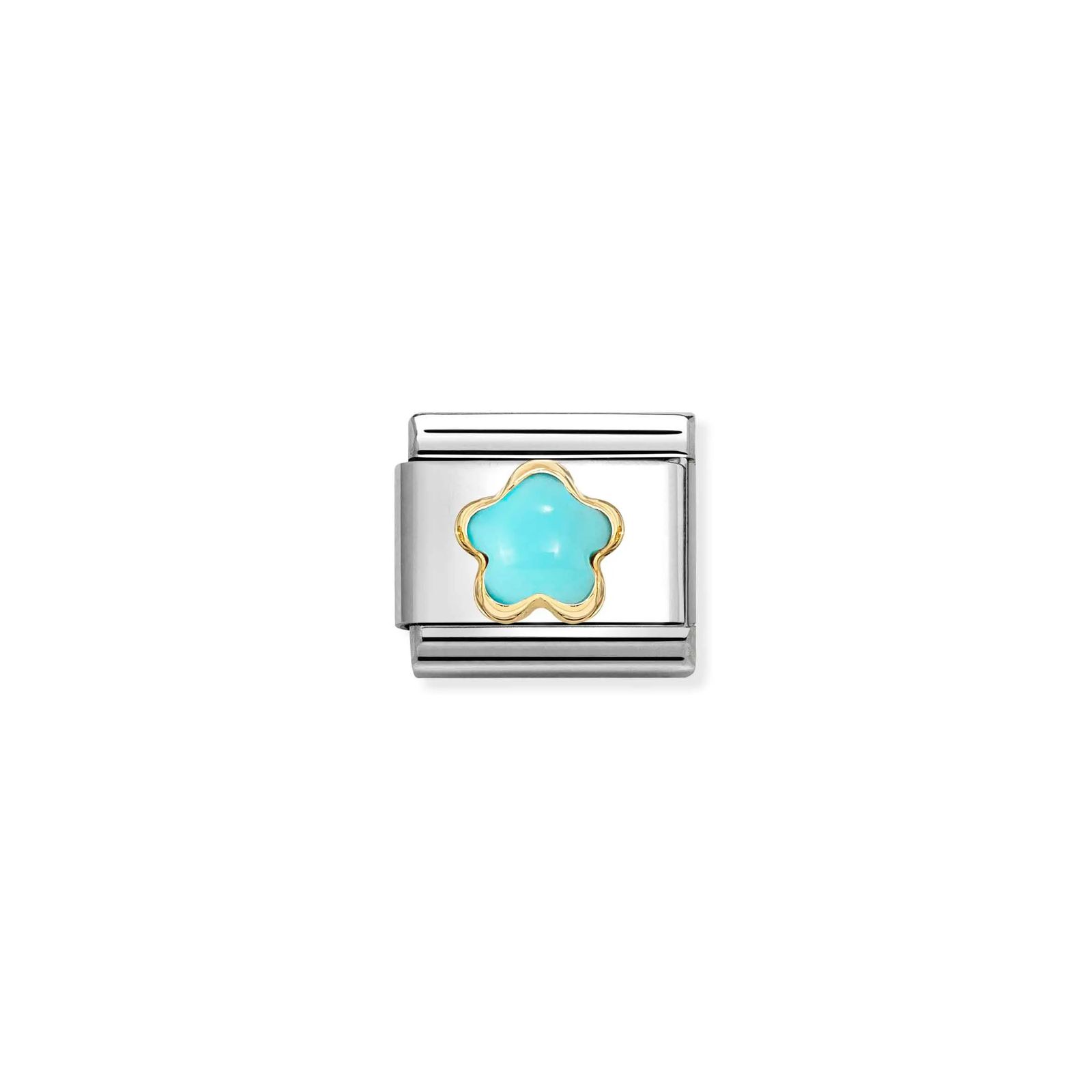 Nomination 030522/06 Classic Turquoise Flower Charm Jewellery