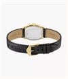 Fossil Harlow 27 mm Three-Hand Black Leather Watch and Bracelet Set ES5526SET - alternate view 4