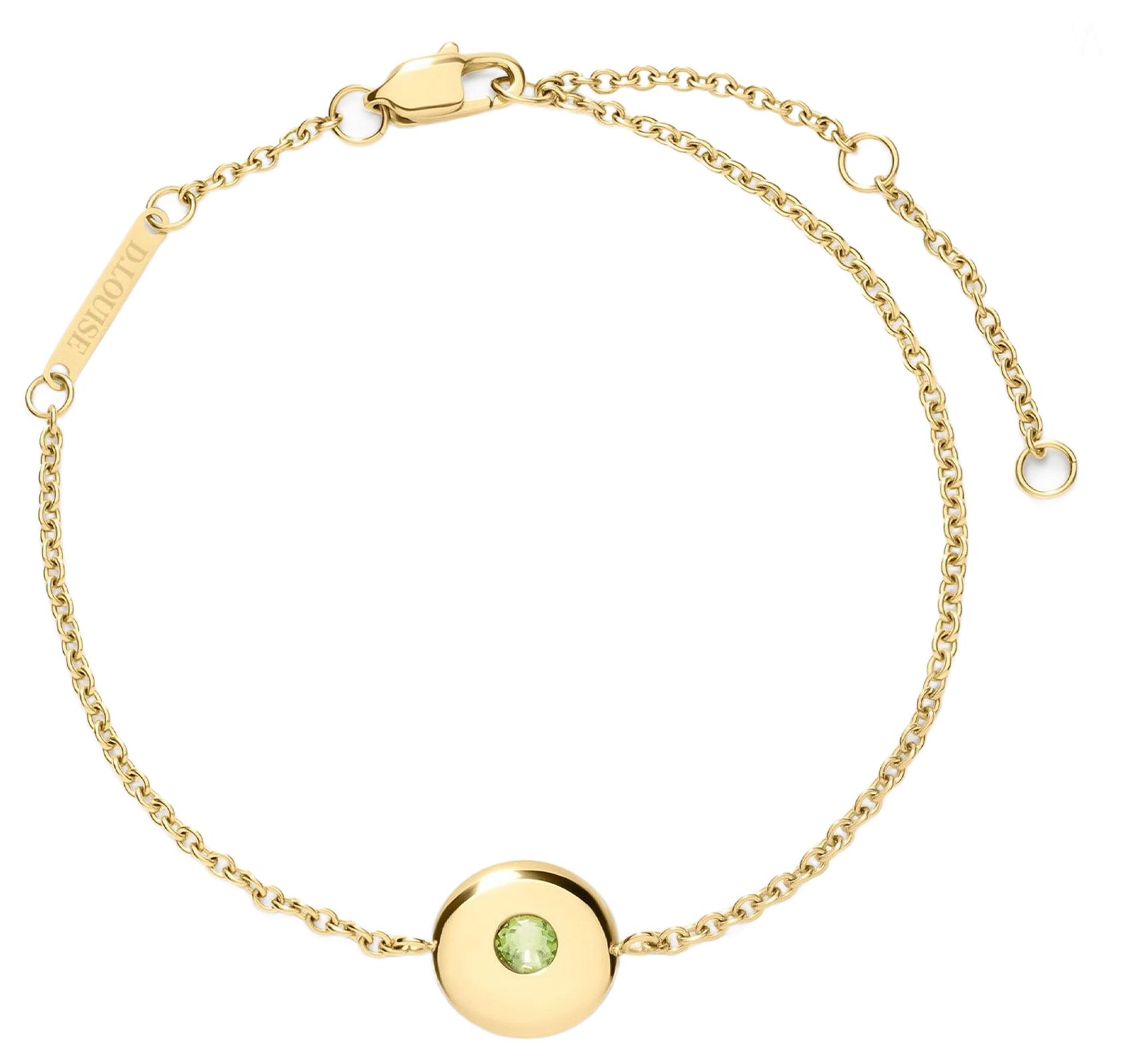 D.LOUISE YBB-023-08 14ct Yellow Gold PVD Cubic Zirconia Jewellery
