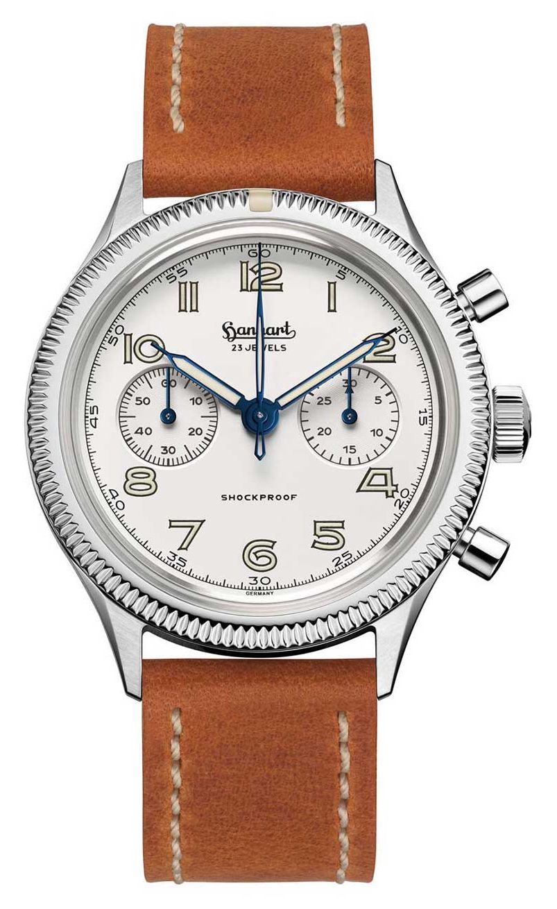 Hanhart H721.202-8210 417 ES Moby Dick (42mm) White Dial / Watch