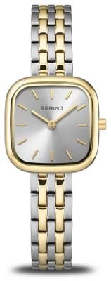 Bering Women's Classic (26mm) Silver Dial/ Two-Tone Stainless Steel Bracelet 17926-714