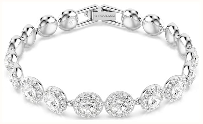 Swarovski Una Bracelet White Crystals Rhodium Plated 5682279