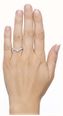 0.78ct Round Brilliant Natural Diamond 9ct Yellow Gold Half Eternity Ring BJR0436 - alternate view 4