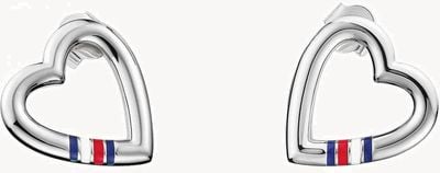 Tommy Hilfiger Silver Stainless Steel Casual Core Earrings 2700909