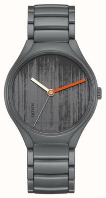RADO True Round x Les Couleurs Le Corbusier Automatic (40mm) Grey Dial / High-Tech Ceramic Bracelet R27048162