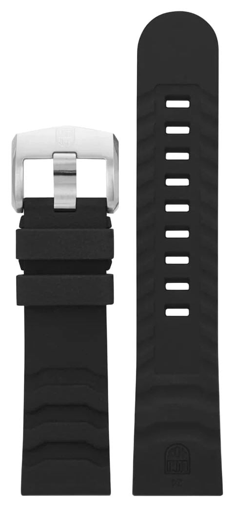 Luminox FPX.3800.80Q.K Nitrile Rubber Strap (24mm) - Black Watch