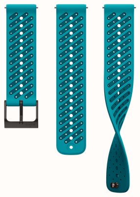 Suunto Athletic 8 Wave Blue Silicone Strap - 22mm (S+M) - STRAP ONLY SS051244000