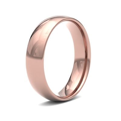 James Moore Wedding Ring  | 5mm | Light | Size Traditional Court | AG_5GLC-9R AG_5GLC-9R