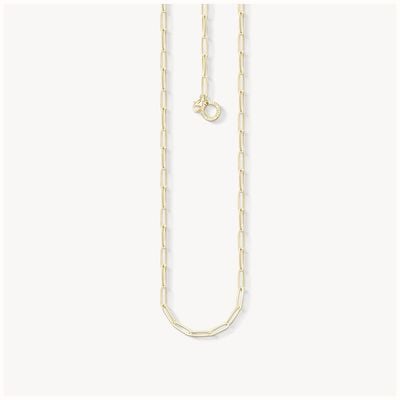 Thomas Sabo CHARM NECKLACE 18-CARAT GOLD PAPERCLIP X0254-413-39-L45