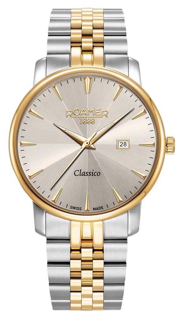 Roamer 971856 48 55 50 Classico Quartz (40mm) Light-Grey Watch