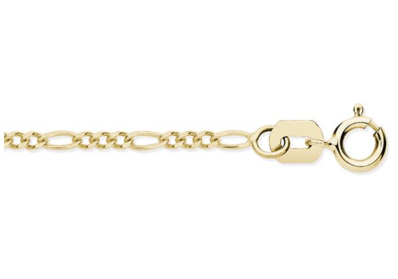 James Moore & Co SFFP-150-9Y-18 9ct Yellow Gold Paperclip 18 Jewellery