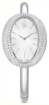 Swarovski Imber Bangle (28mm) Silver Sunray Dial / Stainless Steel Bracelet 5705419