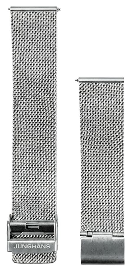 Junghans 420507249 Junghans Stainless Steel Mesh Strap Watch