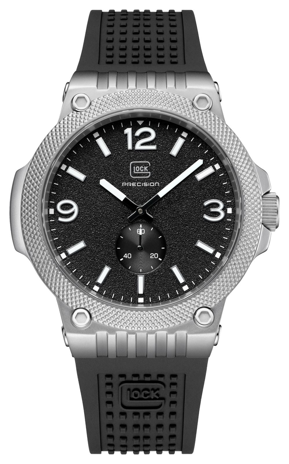 GLOCK Precision GW-43-1-24 Small-Seconds Quartz (43mm) Black Watch