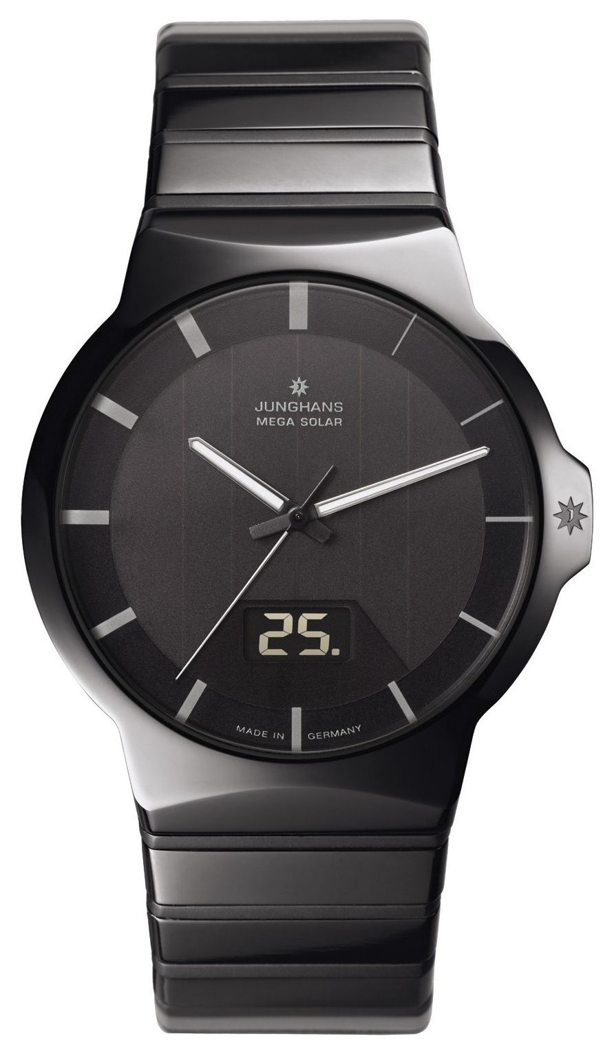 Image of Junghans 18/1133.44 Men's Force Mega Solar Ceramic Radio Watch