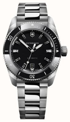 Victorinox Maverick Automatic (39mm) Black Dial / Stainless Steel Bracelet 242105