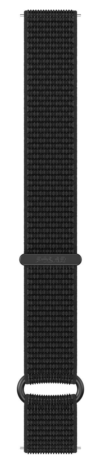 Polar 910113030 Hook And Loop Black Nylon Wristband S-M ( Watch