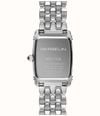 Herbelin Art Déco Quartz (17.8mm) Silver Guilloché Dial / Stainless Steel Double-Wrap Bracelet 17438BLA08 - alternate view 3