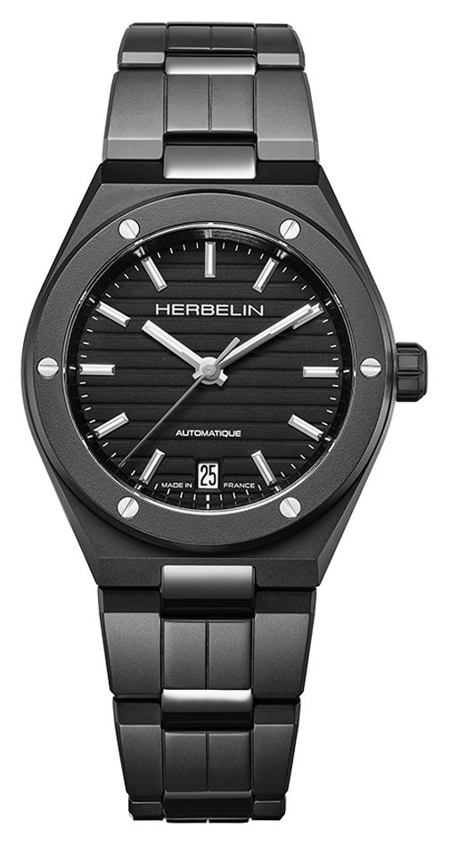 Herbelin 1545BCRN14M Cap Camarat Automatic (37mm) Matte Watch