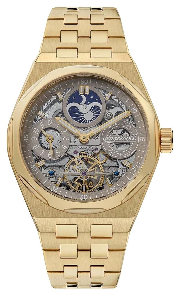 Ingersoll I12902 THE BROADWAY Automatic (43mm) Skeleton Dial Watch