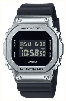 Casio G-Shock 5600 (42.8mm) Digital Dial / Black Resin Strap GM-5600U-1ER