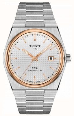 Tissot | PRX 40 205 | 40mm Powermatic 80 | White Dial | Stainless Steel Bracelet | T1374072103100