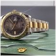 Pre-owned Rolex Oyster Perpetual Datejust (41mm) Grey Sunray Dial / Two-Tone Stainless Steel Bracelet JMP-1443911 - alternate view 4