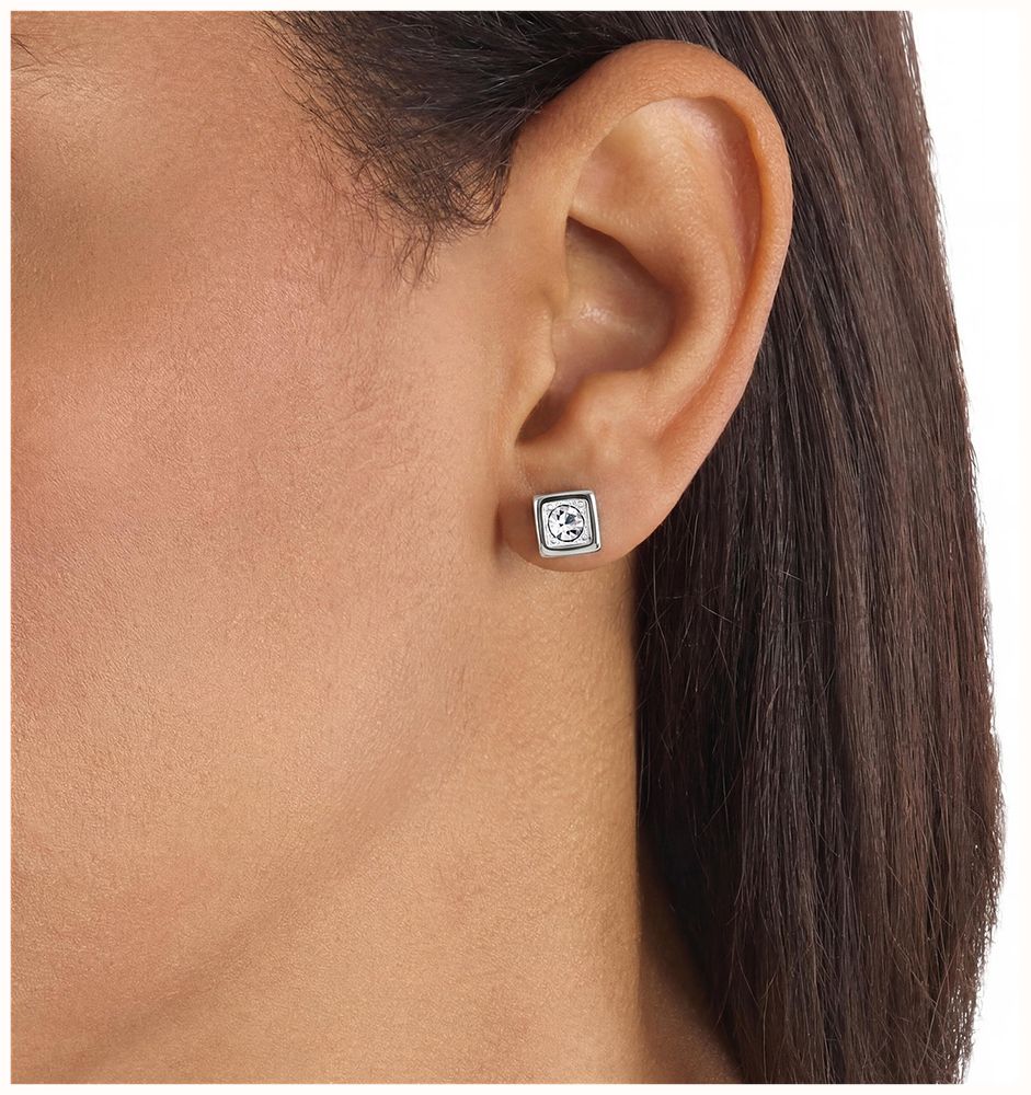 Calvin Klein Ladies Stainless Steel Stud Earrings 35000980 - alternate view 3