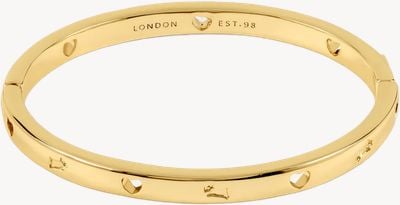 Radley Jewellery The Camden Heart and Dog Gold Plated Bangle RYJ3618S