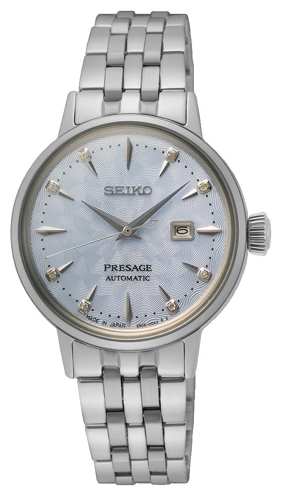 Seiko SRE007J1 Presage Cocktail Time 'Skydiving' Diamond Watch
