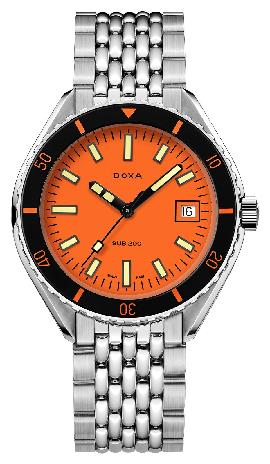 DOXA 799.10.351.10 SUB 200 Professional (42mm) Orange Iconic Watch