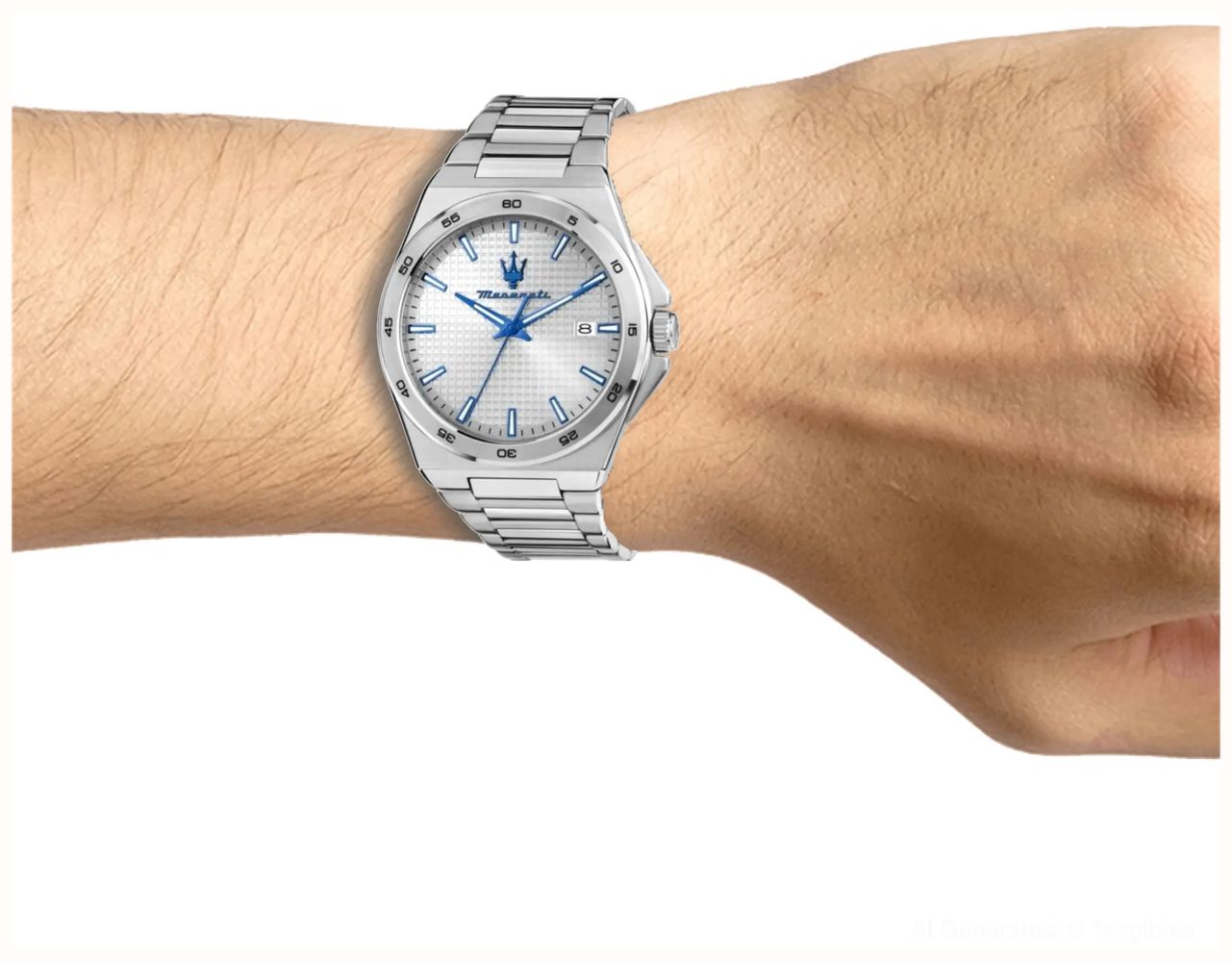 Maserati VELOCITÀ SLIM 40MM Mens Stainless Steel Bracelet R8853153006 - alternate view 4