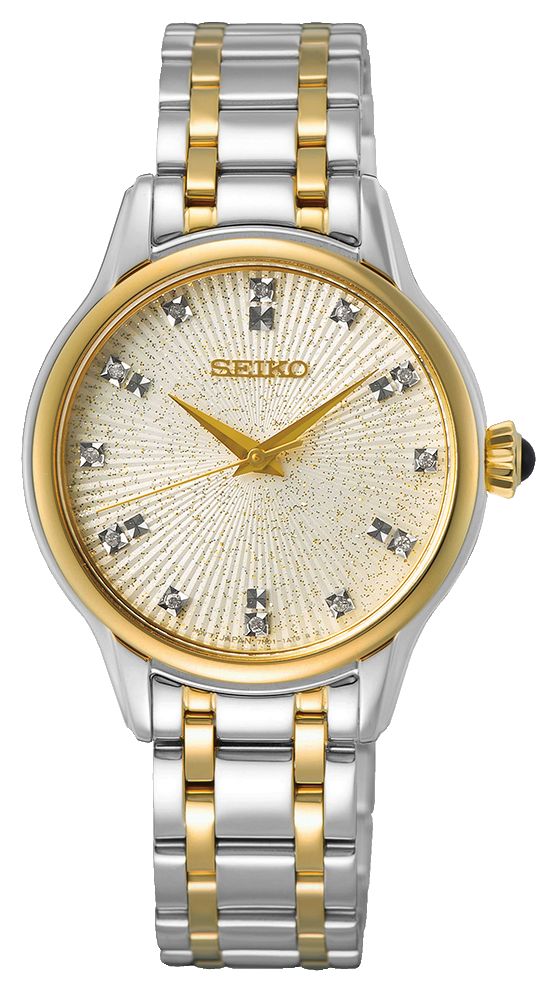 Seiko SRZ550P1 Classic Crystal Quartz (29.5mm) Sparkling Watch