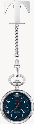 Tissot Pendants Infirmiere Nurse's Fob Watch (30.1mm) Blue Dial / Stainless Steel Watch T8692101904200