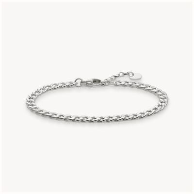 Thomas Sabo Rebel Sterling Silver Chain Bracelet LBA0105-001-12-L19,5V